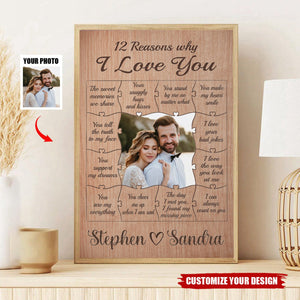 Custom Photo The Sweet Memories We Share - Couple Personalized Poster, Gift For Husband Wife, Anniversary