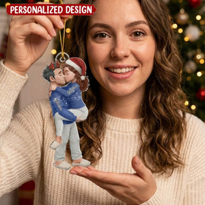 Christmas Gifts For Husband And Wife - Personalized Acrylic Ornament