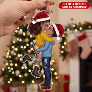 Christmas Couple Personalized Ornament - Perfect Gift For Your Loved One