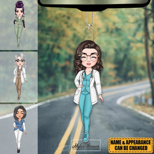 Lovely Nurse Doll,Personalized Acrylic Ornament - Nurse's Day, Appreciation Gift For Nurse