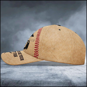 Love Baseball Sport - I Will Always Be Your Biggest Fan Personalized Cap