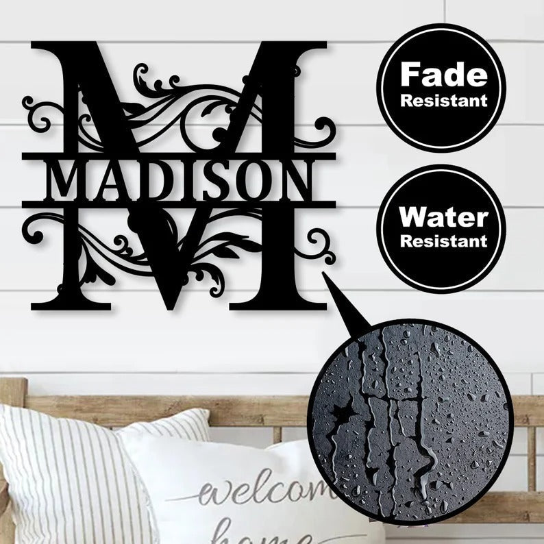 💕Personalized metal letter art 💕Customize the name you want🎁