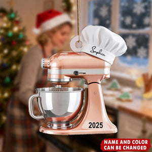 Baking Mixer - Personalized Christmas Acrylic Ornament