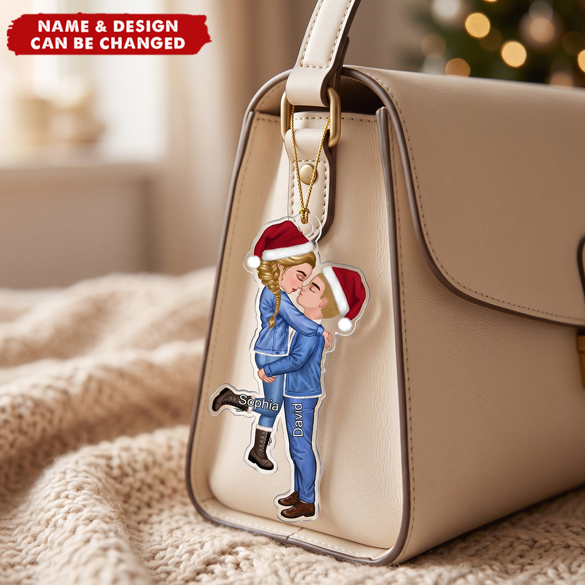 Christmas Couple Personalized Ornament - Perfect Gift For Your Loved One