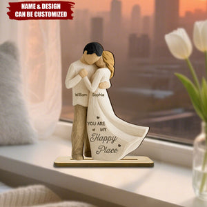 You & Me We Got This - Couple Personalized 2-Layered Wooden Plaque, Gift For Him, Gift For Her