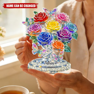 Acrylic Plaque - Personalized Mother's Day Gifts For Mom, Grandma - Grandma Love Lives Forever