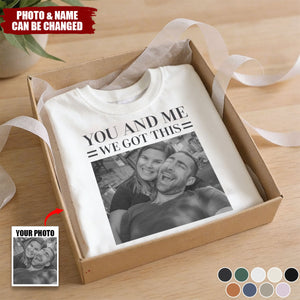 Annoying Each Other ... And Still Going Strong - Vintage Version - Personalized Photo Comfort Tee