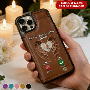 The Call I Wish I Could Take - Personalized Memorial Wallet Phone Case