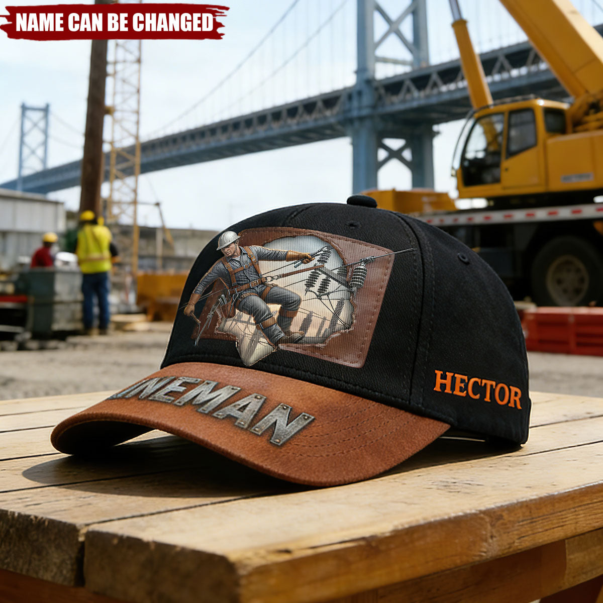 Love Lineman - Personalized Lineman Classic Cap