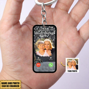 Personalized Memorial The Call I Wish I Could Make Keychain
