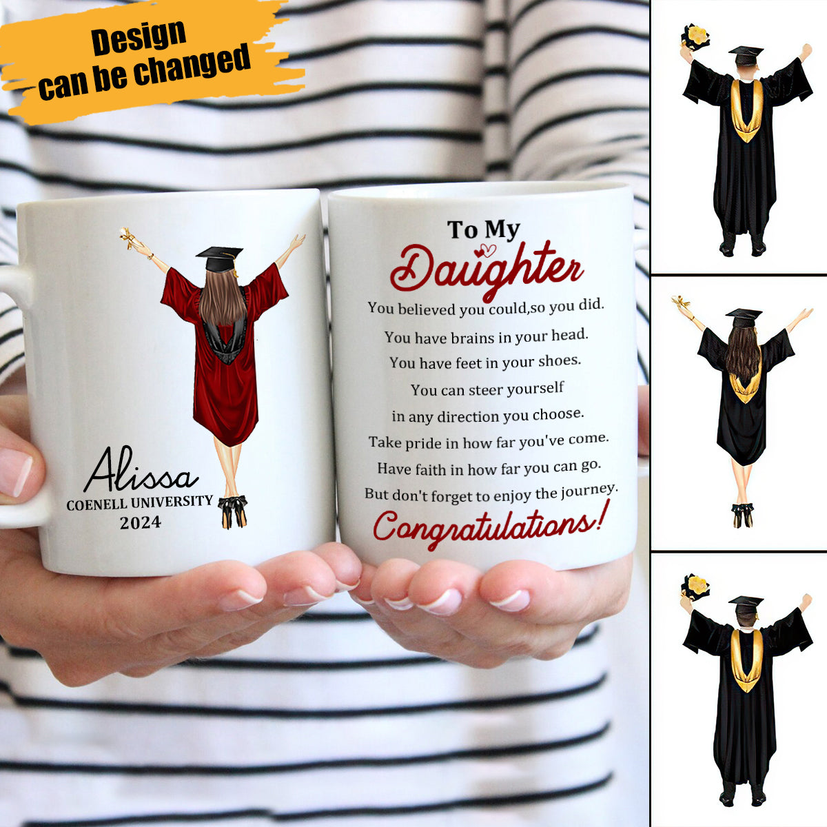 Graduation You Believed You Could So You Did - Personalized Mug