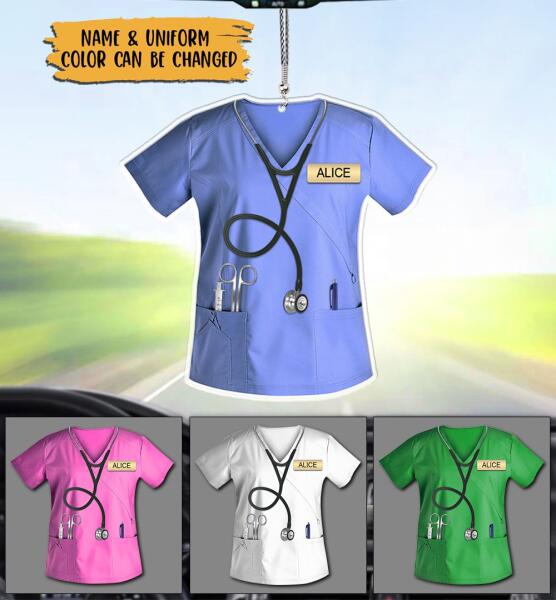 Nurse - Personalized Car Ornament