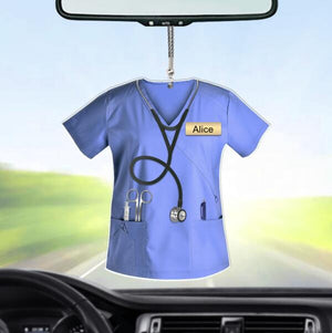 Nurse - Personalized Car Ornament