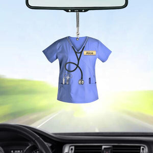 Nurse - Personalized Car Ornament