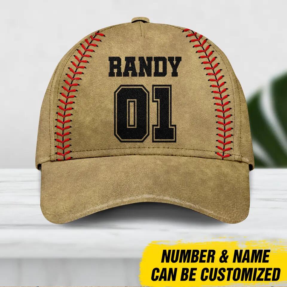 Personalized Baseball Peaked Cap 3d Printed