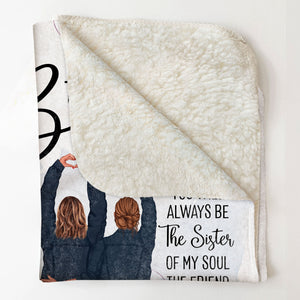 You Are The Sister I Got Choose - Personalized Blanket - Birthday, Friendship's Day Gift For Her, Besties, Friends